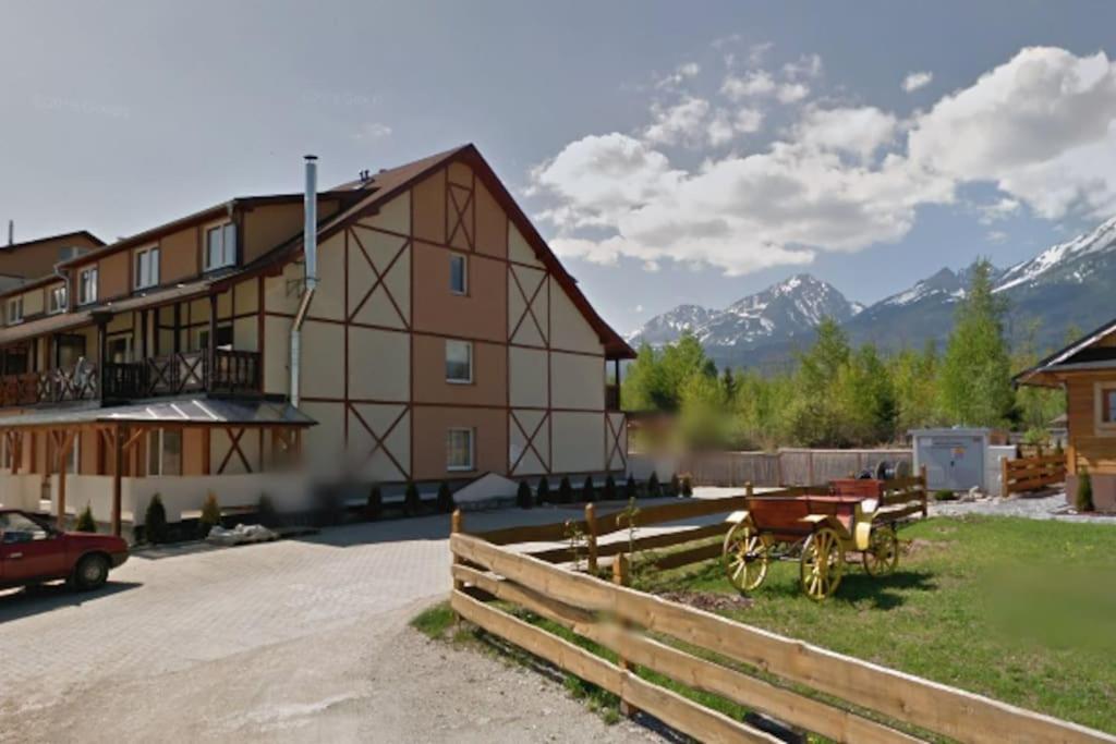 Apartman S Nadhernym Vyhladom Na Tatry Velky Slavkov Exterior foto